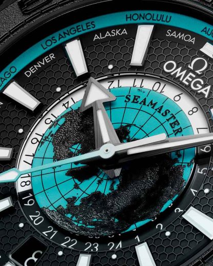 Omega Novità Seamaster Planet Ocean 600M 45,5 mm, ceramica nera su cinturino in caucciù 215.92.46.22.01.006 - immagine 3