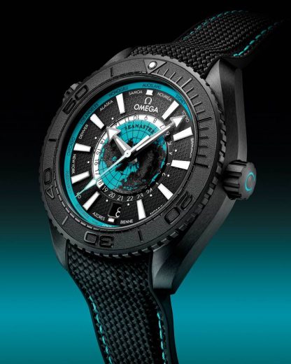 Omega Novità Seamaster Planet Ocean 600M 45,5 mm, ceramica nera su cinturino in caucciù 215.92.46.22.01.006 - immagine 4