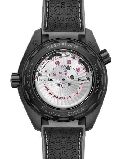 Omega Novità Seamaster Planet Ocean 600M 45,5 mm, ceramica nera su cinturino in caucciù 215.92.46.22.01.007 - immagine 2