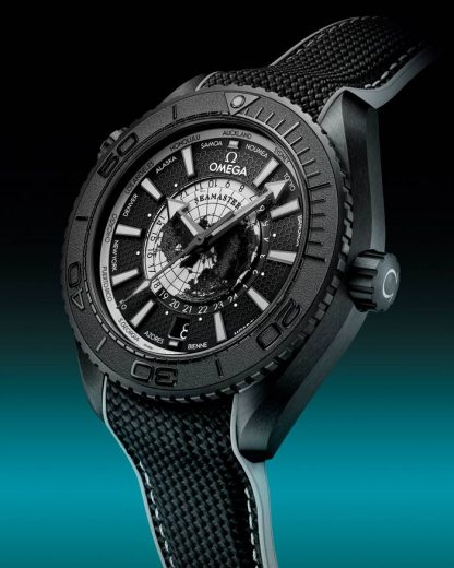 Omega Novità Seamaster Planet Ocean 600M 45,5 mm, ceramica nera su cinturino in caucciù 215.92.46.22.01.007 - immagine 4