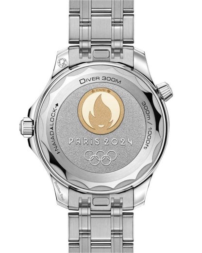 Omega Paris 2024 Seamaster Diver 300M 42 mm, acciaio su acciaio 522.21.42.20.04.001 - immagine 2