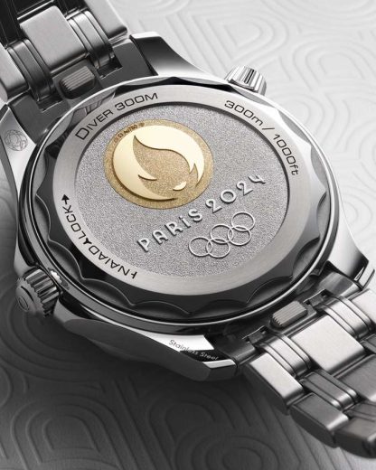 Omega Paris 2024 Seamaster Diver 300M 42 mm, acciaio su acciaio 522.21.42.20.04.001 - immagine 4