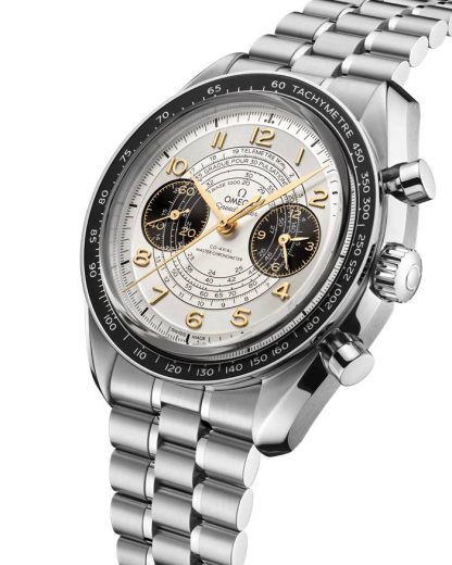 Omega Paris 2024 Speedmaster Chronoscope 43 mm, acciaio su acciaio 522.30.43.51.02.001 - immagine 3