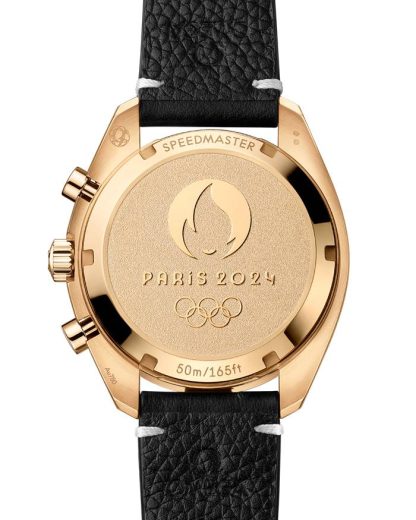 Omega Paris 2024 Speedmaster Chronoscope 43 mm, oro Moonshine™ su cinturino di pelle 522.62.43.51.02.001 - immagine 2