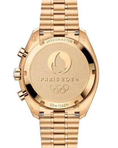 Omega Paris 2024 Speedmaster Chronoscope 43 mm, oro Moonshine™ su oro Moonshine™ 522.60.43.51.02.001 - immagine 2
