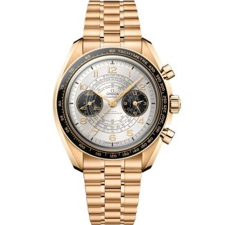 Omega Paris 2024 Speedmaster Chronoscope 43 mm, oro Moonshine™ su oro Moonshine™ 522.60.43.51.02.001
