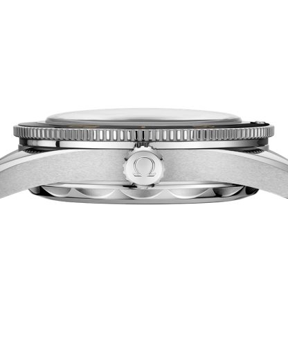Omega Seamaster 300 41 mm, acciaio su cinturino di pelle 234.32.41.21.01.001 - immagine 4