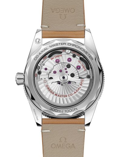 Omega Seamaster 300 41 mm, acciaio su cinturino di pelle 234.32.41.21.03.001 - immagine 2
