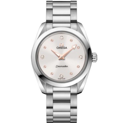 Omega Seamaster Aqua Terra 150M 28 mm, acciaio su acciaio 220.10.28.60.54.001