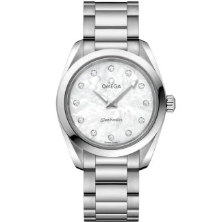Omega Seamaster Aqua Terra 150M 28 mm, acciaio su acciaio 220.10.28.60.55.001