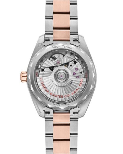 Omega Seamaster Aqua Terra 150M 34 mm, acciaio-oro Sedna™ su acciaio-oro Sedna™ 220.20.34.20.06.001 - immagine 2