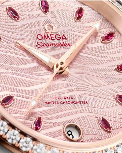 Omega Seamaster Aqua Terra 150M 34 mm, acciaio-oro Sedna™ su acciaio-oro Sedna™ 220.25.34.20.60.001 - immagine 3