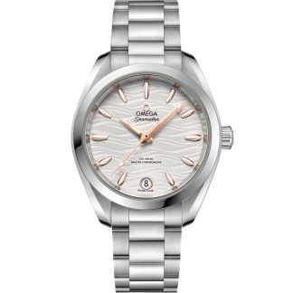 Omega Seamaster Aqua Terra 150M 34 mm, acciaio su acciaio 220.10.34.20.02.001