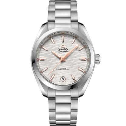 Omega Seamaster Aqua Terra 150M 34 mm, acciaio su acciaio 220.10.34.20.02.001