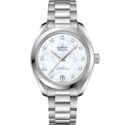 Omega Seamaster Aqua Terra 150M 34 mm, acciaio su acciaio 220.10.34.20.55.001