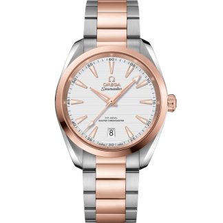 Omega Seamaster Aqua Terra 150M 38 mm, acciaio-oro Sedna™ su acciaio-oro Sedna™ 220.20.38.20.02.001