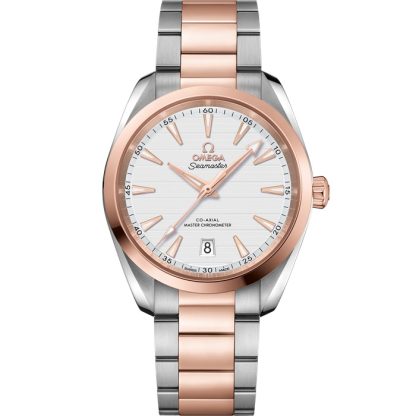 Omega Seamaster Aqua Terra 150M 38 mm, acciaio-oro Sedna™ su acciaio-oro Sedna™ 220.20.38.20.02.001