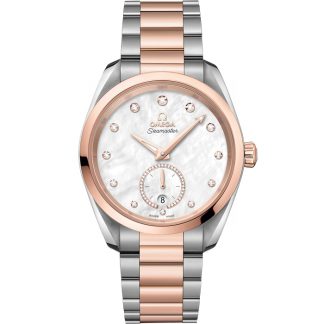 Omega Seamaster Aqua Terra 150M 38 mm, acciaio-oro Sedna™ su acciaio-oro Sedna™ 220.20.38.20.55.002