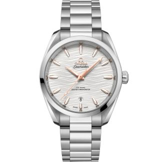 Omega Seamaster Aqua Terra 150M 38 mm, acciaio su acciaio 220.10.38.20.02.002