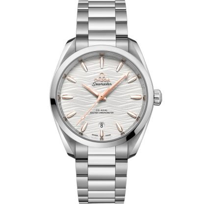 Omega Seamaster Aqua Terra 150M 38 mm, acciaio su acciaio 220.10.38.20.02.002