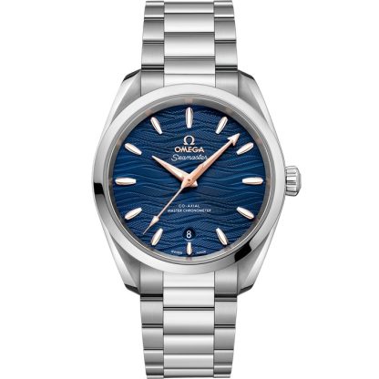 Omega Seamaster Aqua Terra 150M 38 mm, acciaio su acciaio 220.10.38.20.03.002