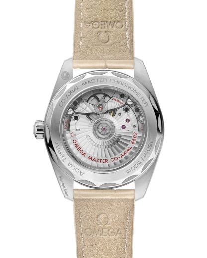 Omega Seamaster Aqua Terra 150M 38 mm, acciaio su cinturino di pelle 220.13.38.20.09.001 - immagine 2
