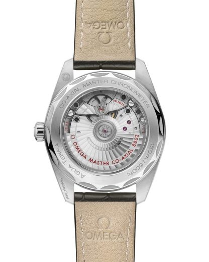 Omega Seamaster Aqua Terra 150M 38 mm, acciaio su cinturino di pelle 220.13.38.20.60.001 - immagine 2