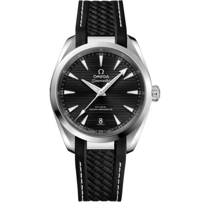 Omega Seamaster Aqua Terra 150M 38 mm, acciaio su cinturino in caucciù 220.12.38.20.01.001