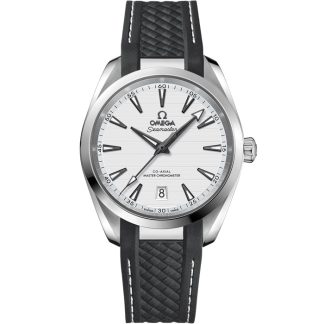 Omega Seamaster Aqua Terra 150M 38 mm, acciaio su cinturino in caucciù 220.12.38.20.02.001