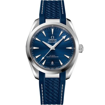 Omega Seamaster Aqua Terra 150M 38 mm, acciaio su cinturino in caucciù 220.12.38.20.03.001