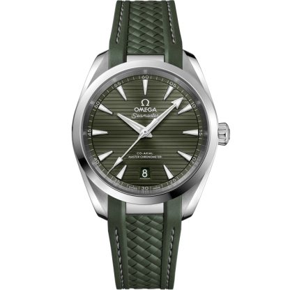 Omega Seamaster Aqua Terra 150M 38 mm, acciaio su cinturino in caucciù 220.12.38.20.10.001