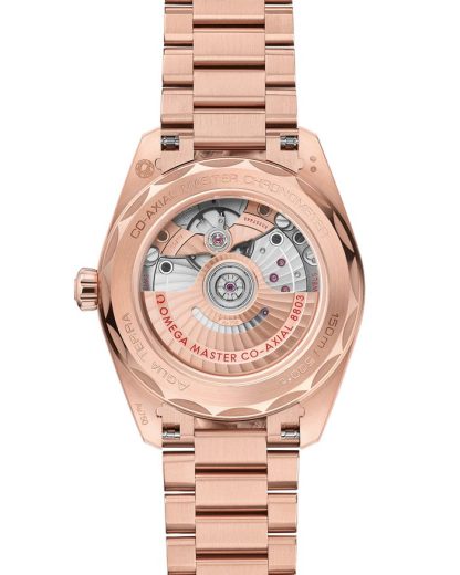 Omega Seamaster Aqua Terra 150M 38 mm, oro Sedna™ su oro Sedna™ 220.55.38.20.99.001 - immagine 2