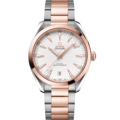 Omega Seamaster Aqua Terra 150M 41 mm, acciaio-oro Sedna™ su acciaio-oro Sedna™ 220.20.41.21.02.001