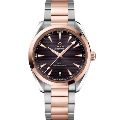Omega Seamaster Aqua Terra 150M 41 mm, acciaio-oro Sedna™ su acciaio-oro Sedna™ 220.20.41.21.06.001