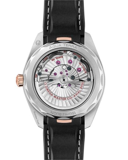 Omega Seamaster Aqua Terra 150M 41 mm, acciaio-oro Sedna™ su cinturino in caucciù 220.22.41.21.02.001 - immagine 2
