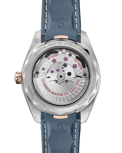 Omega Seamaster Aqua Terra 150M 41 mm, acciaio-oro Sedna™ su cinturino in caucciù 220.22.41.21.03.001 - immagine 2