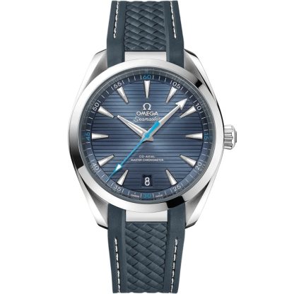 Omega Seamaster Aqua Terra 150M 41 mm, acciaio su cinturino in caucciù 220.12.41.21.03.002