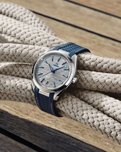 Omega Seamaster Aqua Terra 150M 41 mm, acciaio su cinturino in caucciù 220.12.41.21.06.001 - immagine 2