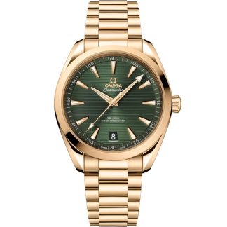 Omega Seamaster Aqua Terra 150M 41 mm, oro Moonshine™ su oro Moonshine™ 220.50.41.21.10.001