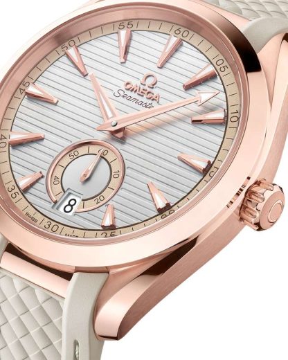 Omega Seamaster Aqua Terra 150M 41 mm, oro Sedna™ su cinturino in caucciù 220.52.41.21.02.001 - immagine 4