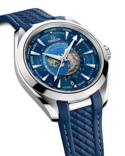Omega Seamaster Aqua Terra 150M 43 mm, acciaio su cinturino in caucciù 220.12.43.22.03.001 - immagine 3