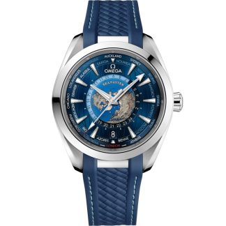 Omega Seamaster Aqua Terra 150M 43 mm, acciaio su cinturino in caucciù 220.12.43.22.03.001