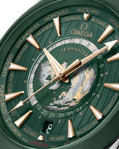 Omega Seamaster Aqua Terra 150M 43 mm, acciaio su cinturino in caucciù 220.32.43.22.10.001 - immagine 3