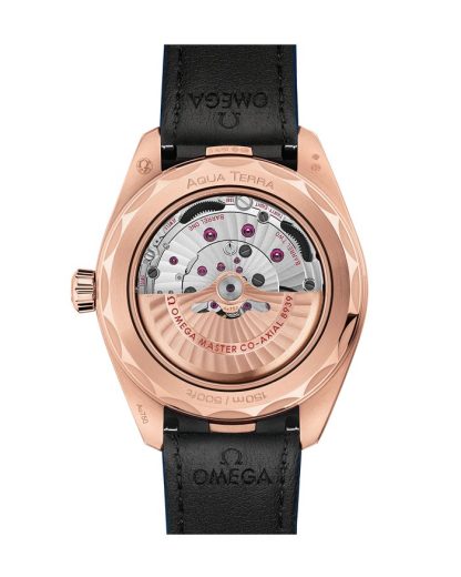 Omega Seamaster Aqua Terra 150M 43 mm, oro Sedna™ su cinturino di pelle 220.53.43.22.02.001 - immagine 2