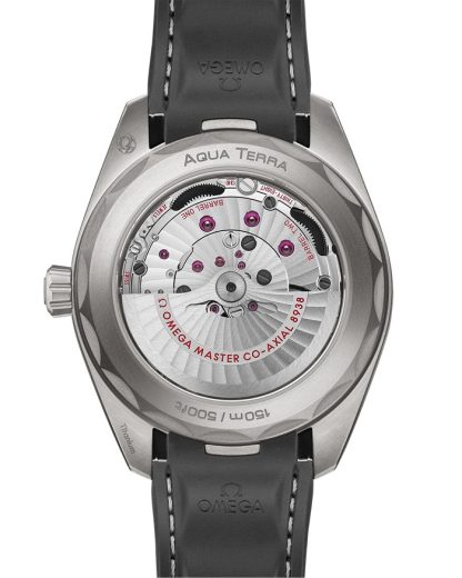 Omega Seamaster Aqua Terra 150M 43 mm, titanio su cinturino in caucciù 220.92.43.22.99.001 - immagine 2