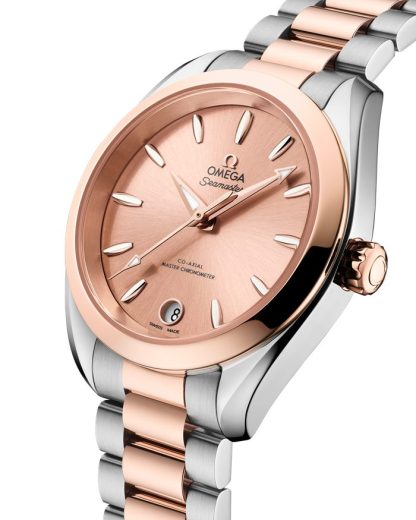 Omega Seamaster Aqua Terra Shades 34 mm, acciaio-oro Sedna™ su acciaio-oro Sedna™ 220.20.34.20.10.001 - immagine 3