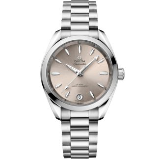 Omega Seamaster Aqua Terra Shades 34 mm, acciaio su acciaio 220.10.34.20.09.001