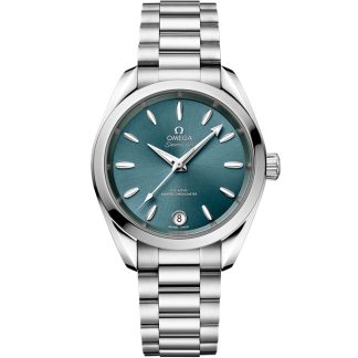 Omega Seamaster Aqua Terra Shades 34 mm, acciaio su acciaio 220.10.34.20.10.001