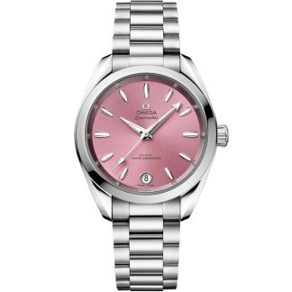 Omega Seamaster Aqua Terra Shades 34 mm, acciaio su acciaio 220.10.34.20.10.003