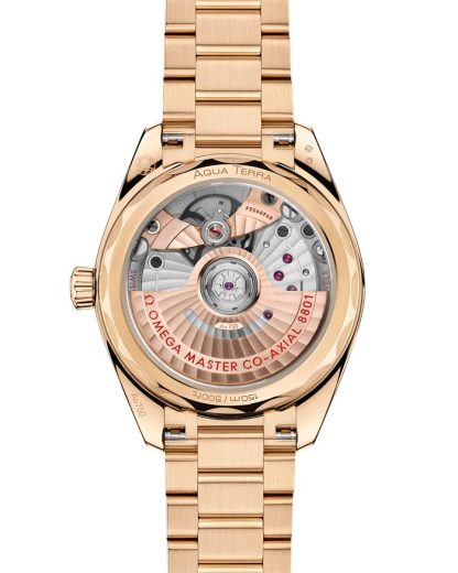 Omega Seamaster Aqua Terra Shades 34 mm, oro Moonshine™ su oro Moonshine™ 220.50.34.20.02.001 - immagine 2